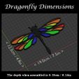 Dragonfly-Size.jpg PRIDE Dragonfly Suncatcher Window Art and Outdoor Decor