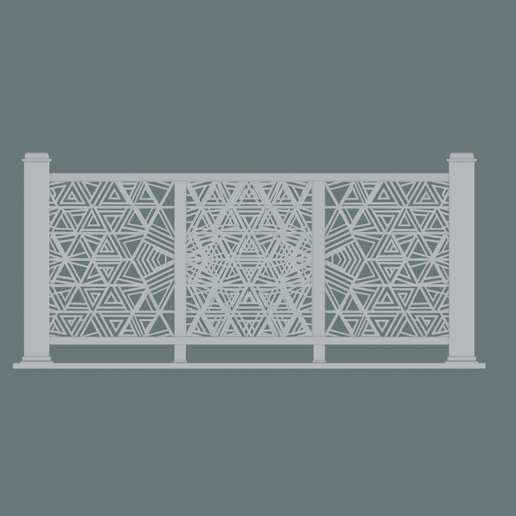 Render_LaserCutPanel_Parametric_Geometric_FrontView_4K.png Balaustrada - Panel paramétrico cortado por láser