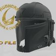 mando helm 3.jpg Cosplay Helmet - Custom Star Wars Mandalorian Cosplay