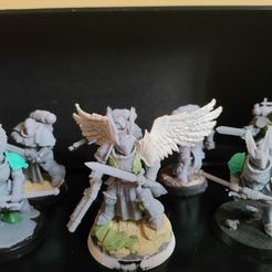 Gloomy Angels + Templar Crusaders Prime Knightly Torsos