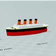 titanic.jpg Ship RMS Titanic for collectiom 1/64 scale hot wheels