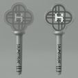 02.jpg KPop Demon Hunters HUNTRIX Lightstick. Cartoon, movie, props, cosplay