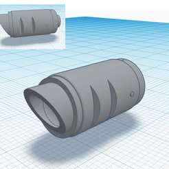 Stygies-VIII-Basilisk-Muzzle-v1.png Free STL file Stygies VIII Basilisk Muzzle・3D printable object to download