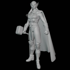 mightythorlt.png Archivo STL Mighty Thor Love and Thunder Marvel Figure・Plan de impresión en 3D para descargar, xandarianbird