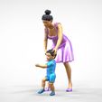 WWC1.17.jpg A Woman takes Care of a Child Miniature