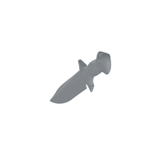 Shadow Spectre Dark Cloak Abstract Mythical Dagger