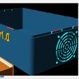 feature_snap_fit_fan.jpg Parametric Enclosure Generator PRO v14.0 — 130+ Params 26 Connectors OpenSCAD