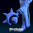15.jpg Modèle d'impression 3D d'une magicienne elfe