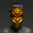 1.png Scary Movie Cosplay Face Mask 3D print model