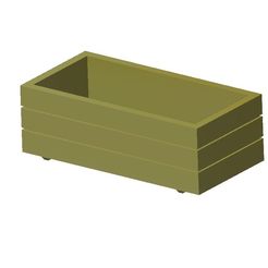 bac a fleur.jpg STL-Datei Flower container 1/87 HO kostenlos・Modell für 3D-Druck zum herunterladen