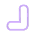 L (1).stl Alphabet Cookie Cutter - Alphabet Alphabet Cookie Cutter