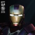 051824-Wicked-IronMan-BustP-Image-006.jpg Wicked Marvel Iron Man Bust Portrait Tested for 3D printing