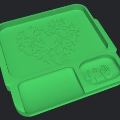 Captura-de-Pantalla-2023-03-17-a-las-9.36.15.jpg WEED TRAY GRINDERKING V4 ...WEED TRAY 180X180X20MM EASY PRINT PRINTING WITHOUT SUPPORTS READY TO PRINT