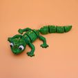 articulated-stl-file.jpg Flexi GECKO Print-in-Place Multicolor Listo