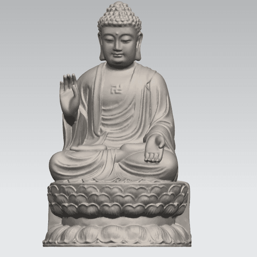 TDA0459 Gautama Buddha (iii) A01.png Download free 3D file Gautama Buddha 03 • 3D printer model, GeorgesNikkei