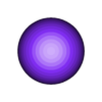 24 - Clock planet 09.stl Solar System Clock / Blip Clock / Sci-Fy Clock / Radar Clock / Space Clock / Spider Clock