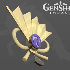 etsy_baal_3.png Download OBJ file Genshin Impact Raiden Shogun Baal cosplay accessories 3D model (part of the set on request) • 3D printer object, SomethingWorkshop