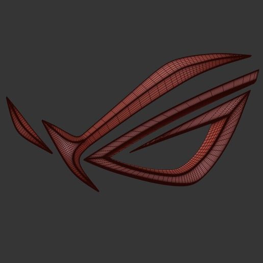 🎨 ASUS ROG Strix Logo・ STL File for 3D printing・Cults