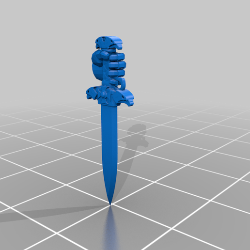 Allarus  Terminator Dagger Hands 3D model