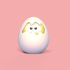 Cod144-Egg-Eyes-1.jpeg 3D file Egg Eyes・3D printing model to download
