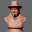 02.jpg Winston Churchill 3D print model