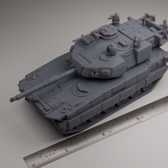 MPF-1.png Fichier STL Tank léger MPF・Plan pour impression 3D à télécharger