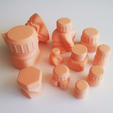 Capture_d__cran_2014-10-14___10.10.18.png STL file Bottles and Screw Caps・3D printer model to download