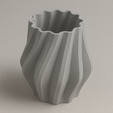vase.png Modern Geometric Vase Bundle – 6 Unique 3D Printable Vases (STL Pack)