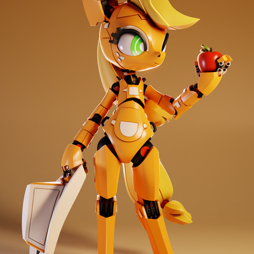 6.png Harvest Bot "Apple J8" | My Little Pony