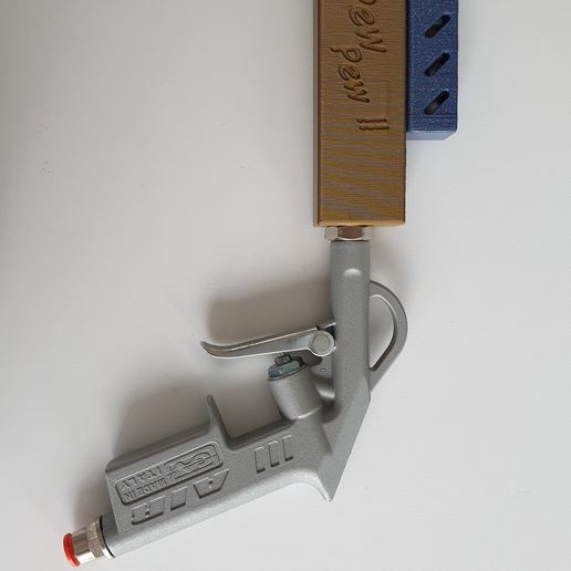 compressed air airsoft pistol 3D model