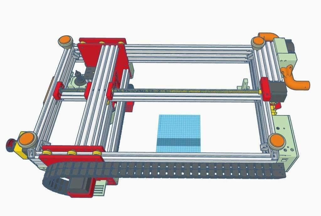 6.jpg STL file CNC V9 Oozenest beltless 3 motors・3D printable design to download, francescangelif
