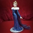 2 (7).jpg ELSA ICE DRESS MODEL FOR 3D PRINT FROZEN 3D print model