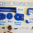 IMG_7436.JPG Rack & Pinion Linear Actuator Servo Joint Module *Tiny_CNC_Collection