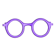 Glasses_partA.STL Bold Machines: Margo Main Character Model for The 3D Printed Movie