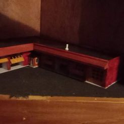 HO Scale Clay's Service Center