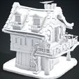 WIRE.jpg MAISON 2 HOUSE HOME CHILD CHILDREN'S PRESCHOOL TOY 3D MODEL KIDS TOWN KID Cartoon Building 5