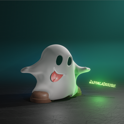 fantasma2_ghost.png STL file Halloween Cool Ghost・3D printable model to download