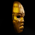 3.png Olmec Cosplay Face Mask 3D print model