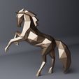 render-3.jpg Horse sculpture with stand and without stand