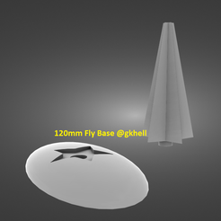 Screenshot_13.png Archivo STL Base de mosca de 120 mm・Diseño imprimible en 3D para descargar