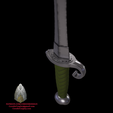 Sting-6.png Animated Sting Sword lord of the rings 3D DIGITAL DOWNLOAD