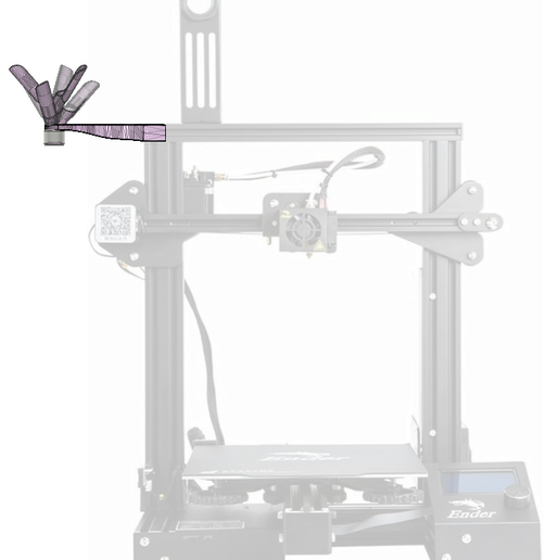 🎨 Color Marker Blender for Filament on Arm Extension・Free STL File for ...