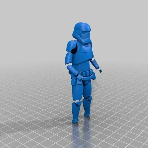 Star Wars First Order Stormtrooper Armor | 3D Printable STL Files | Star Wars Cosplay | Full-Scale Replica 3D model