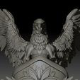 12.jpg Griffon High Poly para impressão 3d