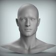 300.81.jpg 8 Male Head Sculpt 01 3D model Low-poly 3D model
