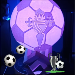 0_foto1.png Real club Celta de Vigo ball lamp with Iago Aspas
