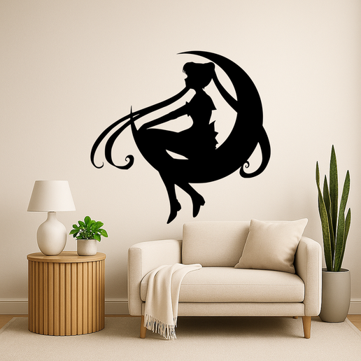 Sailor Moon - A Sword Sailor Mars Cutting Through