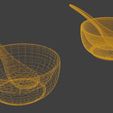 15.jpg Soup Bowl 3D Model