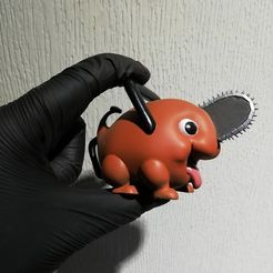 233819178_806191773392759_6543641527039410194_n.jpg Archivo STL POCHITA FanART (Chainsawman)・Plan para descargar y imprimir en 3D