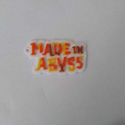 Made-in-Abyss.jpg Файл STL Аниме-брелоки Made in Abyss・Дизайн для загрузки и 3D-печати